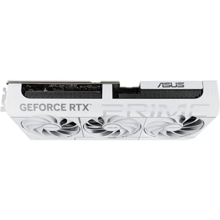 ASUS Prime GeForce RTX 5070 White OC Edition 12GB GDDR7 Gaming Grafikkarte mit NVIDIA DLSS 4, 2,5-Slot Design, PCIe 5.0, 3X DisplayPort 2.1b und 1x HDMI 2.1b, weiß – Bild 4