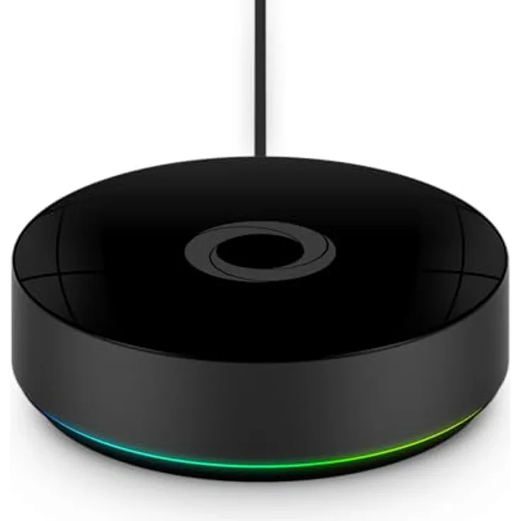 Homey Pro (2026), Smart Home Hub mit Ethernet-Anschluss, Zigbee und Z-Wave, Schwarz