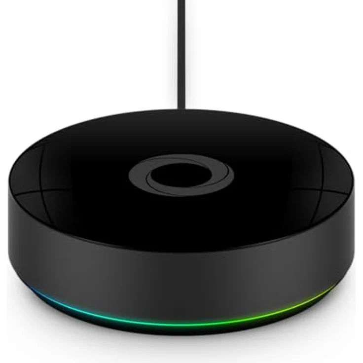 Homey Pro (2026), Smart Home Hub mit Ethernet-Anschluss, Zigbee und Z-Wave, Schwarz – Bild 1