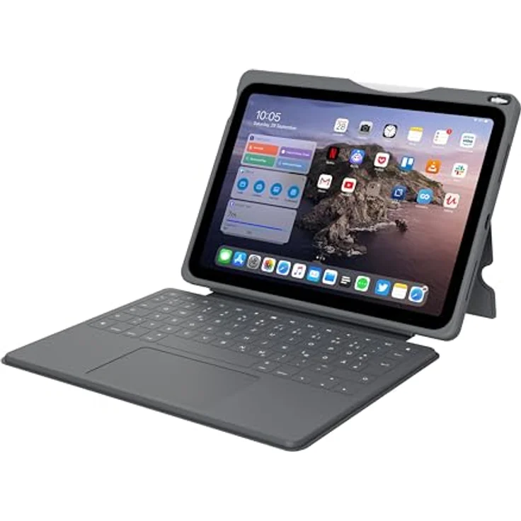 Deqster Smart Rugged Touch Plus Keyboard 10.9" - Robuste Tastatur mit intelligentem Touchscreen, Marke Deqster – Bild 1