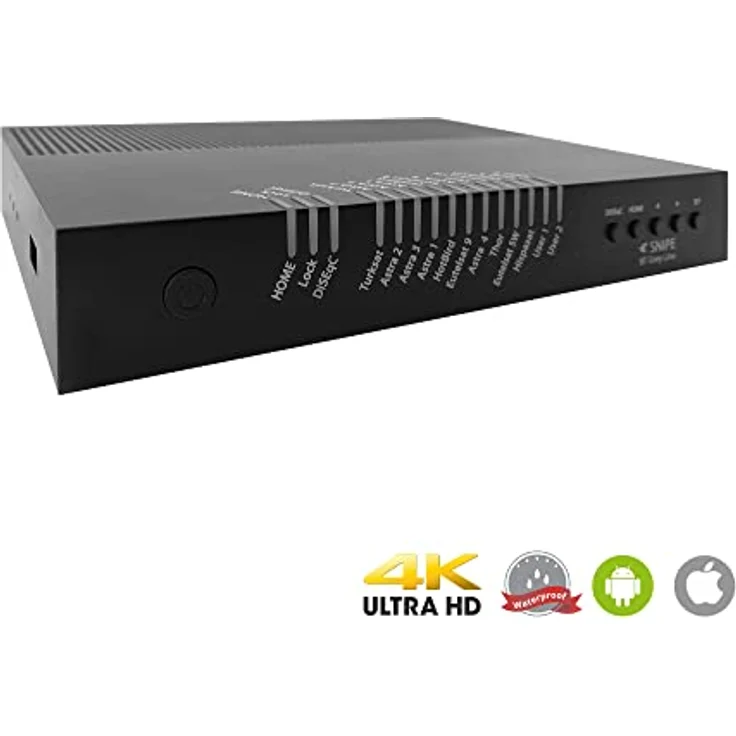 Selfsat Selfsat SNIPE BT Grey Line Single, automatische Camping Antenne mit iOS/Android Steuerung, 10 vorprogrammierte Satelliten, ultra wasserdicht – Bild 3