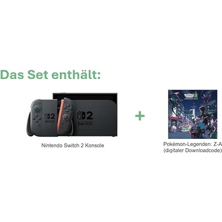 NINTENDO Switch 2 Bundle mit Pokémon-Legenden: Z-A, Konsole mit 7,9 Zoll 1080p HDR-Bildschirm, 256 GB Speicher – Bild 7