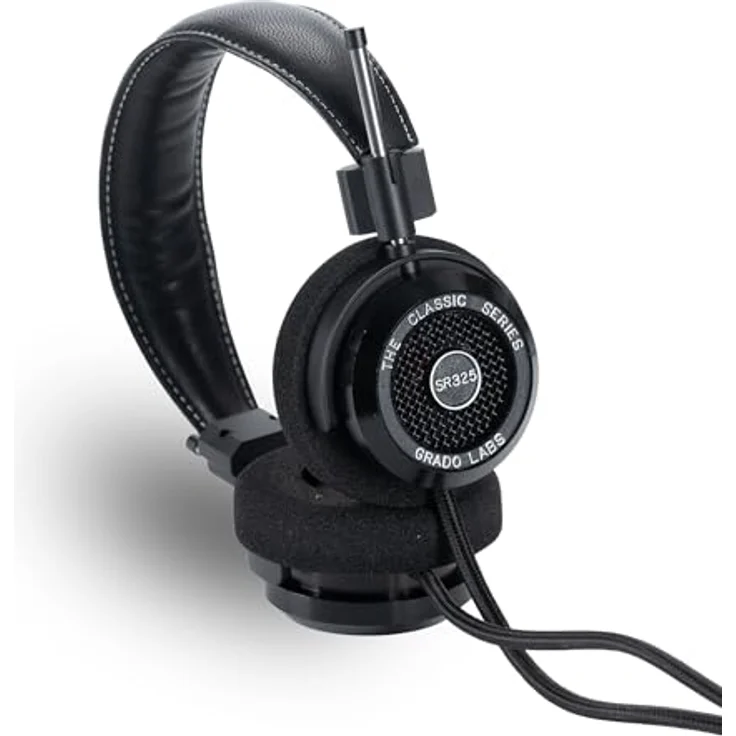 GRADO Classic Series SR325, On-Ear Kopfhörer mit offenem Design, aluminiumfarben, detaillierter Sound für Heimhören – Bild 4