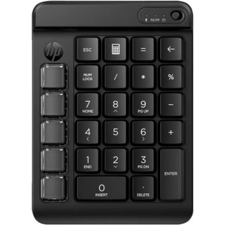 HP 7N7C3AA Tastatur, Schwarz - Kompakte mehrfarbige Tastatur von HP