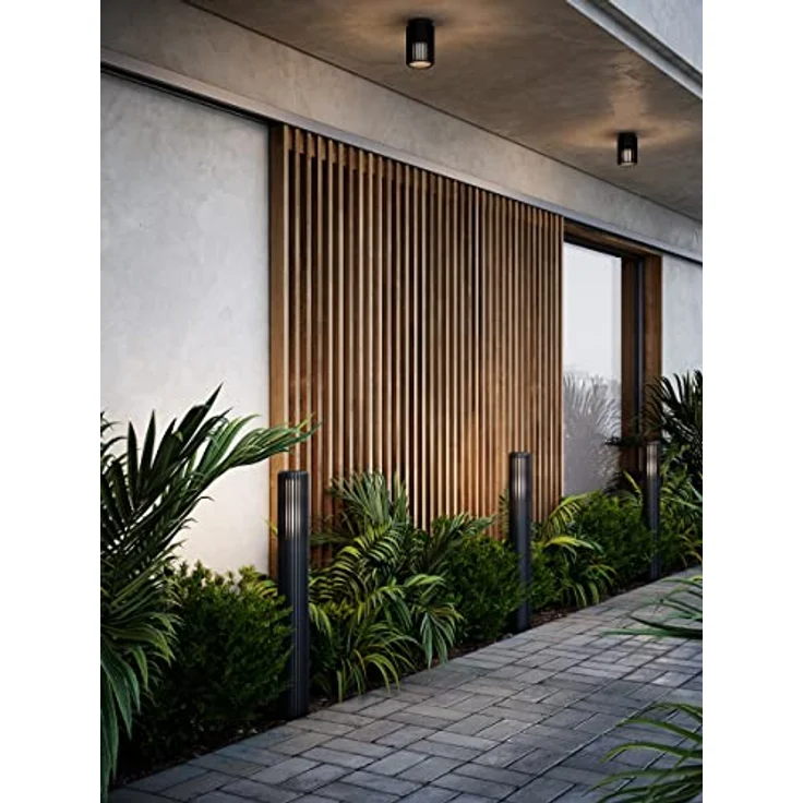 Nordlux Aludra Pollerleuchte, Schwarz - Aluminium, 90 cm – Bild 3