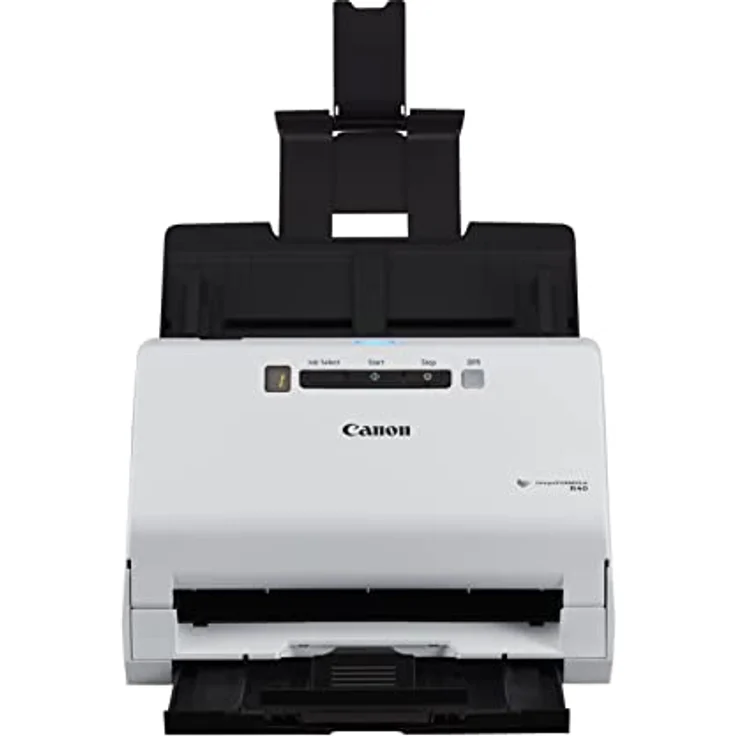 Canon R40 imageFORMULA Scanner Dokumentenscanner (Duplex Einzug, 600 DPI, Farbscan, Canon CaptureOnTouch Scanning Software, Readiris PDF Software, Cardiris Business Card Software) weiß, 4229C002 – Bild 2