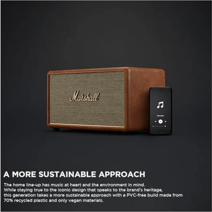 HiWatch Marshall B09GYRMJ17 Stanmore 3 Bluetooth-Lautsprecher 80W Marrone – Bild 6