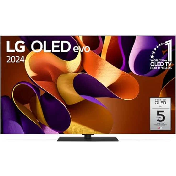 LG OLED55G49LS TV 55" (139 cm) OLED evo Fernseher (α11 4K AI-Prozessor, Dolby Vision, bis zu 120Hz) [Modelljahr 2024], Schwarz – Bild 1
