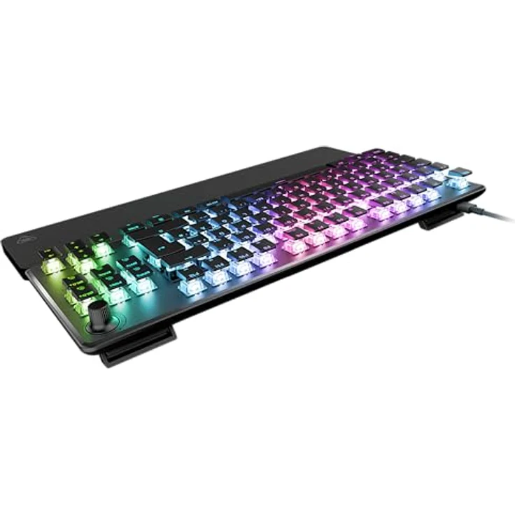 Turtle Beach Vulcan II TKL Pro Gaming-Tastatur, Analoge Halleffekt-Schalter, RGB-Beleuchtung, Aluminium, Schwarz – Bild 3