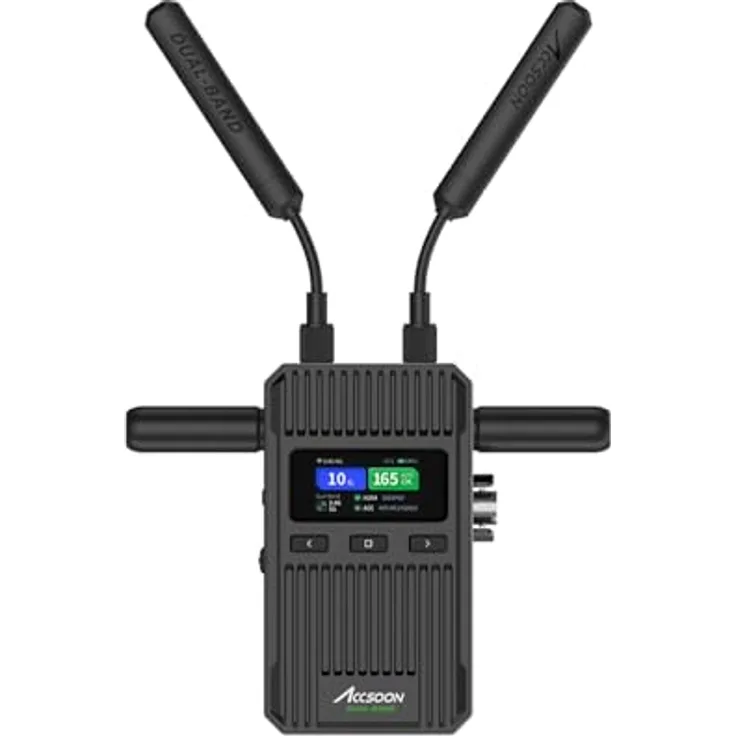 Accsoon CineView 2 SDI RX Only, High-Performance drahtloser Videoempfänger mit niedrigem Latenz für professionelle Produktion