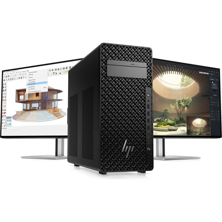 HP Workstation Z2 G1iTower4U1, Desktop-PC mit Intel Core Ultra 9 285K, 64 GB RAM, 2 TB SSD, WLAN, Windows 64-Bit