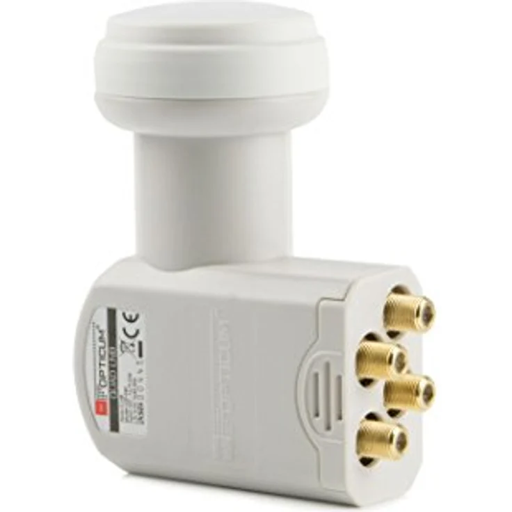Opticum Quad LNB - LQP-04H - vergoldete Kontakte (Full HD, 3D) – Bild 4
