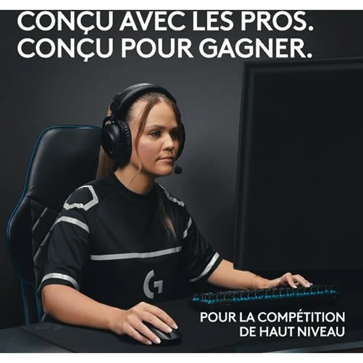 Logitech G Pro X TKL Lightspeed Kabellose Gaming-Tastatur - Weiß - FRA Tactile – Bild 2
