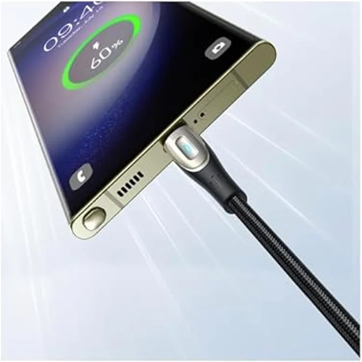 Joyroom Pioneer Series SA31-CC5, USB-C auf USB-C Kabel mit 240 W und 1,2 m Länge, Schwarz – Bild 2