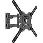 Multibrackets Wandhalterung 32" bis 55", schwarz, neigbar 8°, VESA 400x400, max. 20 kg, inkl. Adapter 400x400 - TV Wandhalterung