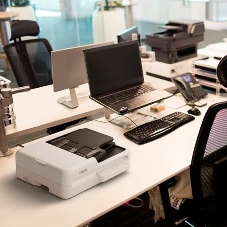 Epson WorkForce DS-1730, Dokumentenscanner mit Flachbettdesign und kompakter Stellfläche – Bild 7