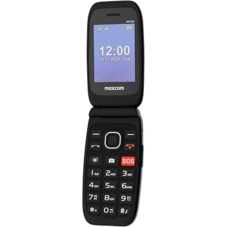 MAXCOM Mm828 2.4´´ 0.08mpx 4G Mobiltelefon Blau - Benutzerfreundliches Klapphandy mit LTE-Abdeckung – Bild 2