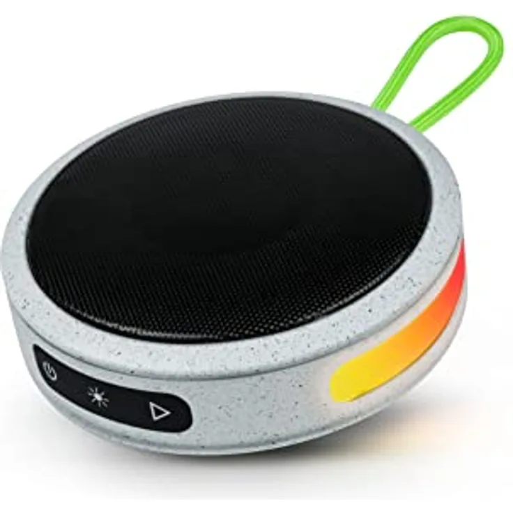 Party Nano [BT-Speaker/Disco Lighting] White/Grey