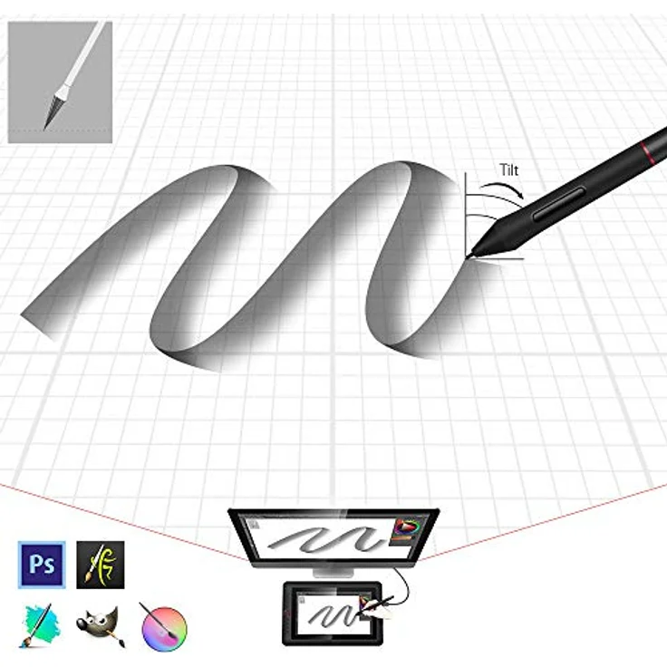 XP-PEN Artist 16 TP Grafiktablett – Bild 3