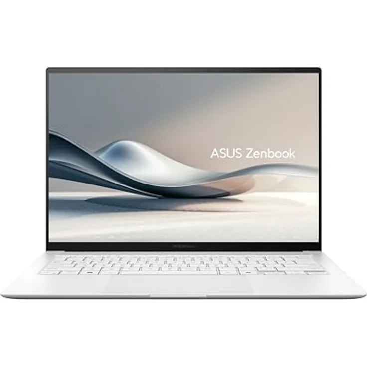 Asus Zenbook S14 UX5406SA-PV526W, WQXGA+ Notebook 14 Zoll, 2880 x 1800 Pixel, 32 GB RAM, 1 TB SSD, Intel Core Ultra 7 bis 4,8 GHz, Windows 11 Home, Weiß, Versandkostenfrei