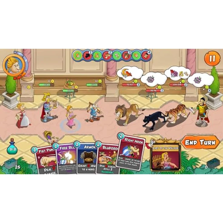 NACON Asterix & Obelix: Heroes (PS4), rundenbasiertes Kartenspiel mit 24 freischaltbaren Helden – Bild 5