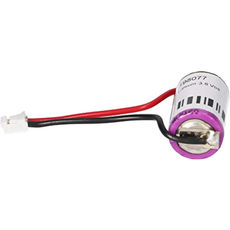 Akkuman.de Lithium Batterie für Testo Datenlogger mit Kabel und Stecker - 175-T3 Serie 1/2AA 3,6V 950mAh, passend für 175-T3 Serie – Bild 3