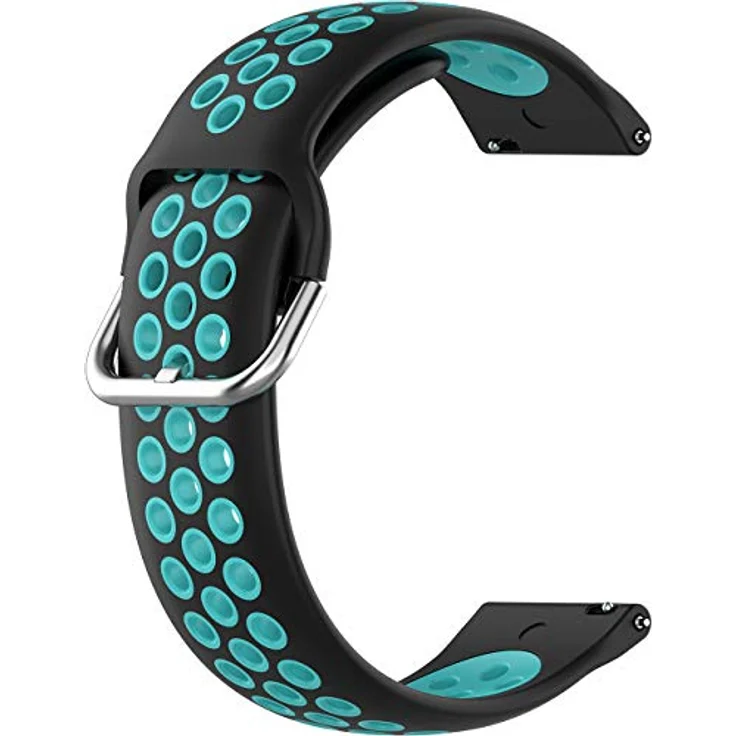 Shieranlee Soft Silicone Band für Huawei Watch GT2 PRO, 22mm Armband compatible mit YAMAY SW022, Imilab KW66, Haylou RT LS05S, One Plus - Schnellwechsel-Pin, rostfreier Edelstahlverschluss – Bild 4