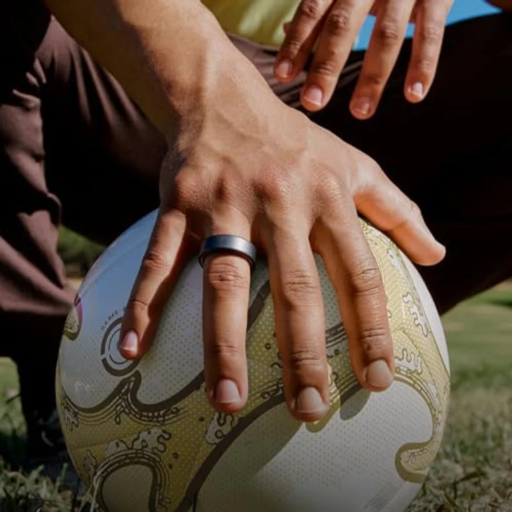 OURA Ring 4, Smart Fitness-Tracker in Stealth, Größe 7, Titan, bis zu 8 Tage Akkulaufzeit, über 30 biometrische Messungen – Bild 6