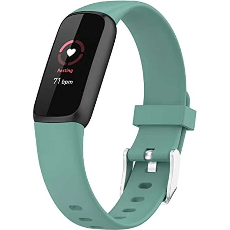 Shieranlee Armband für Fitbit Luxe, Premium Silikon QuickFit Armband, kleine Größe, wasserdicht und langlebig – Bild 1