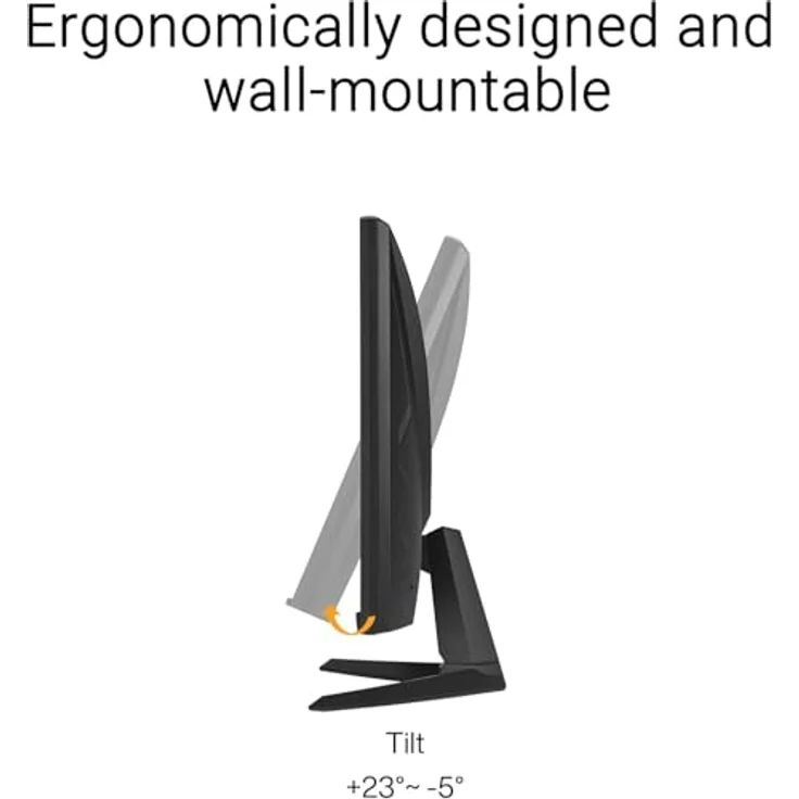 ASUS TUF Gaming VG279QE5A, 27 Zoll Full HD Monitor mit 1920 x 1080 IPS, 146Hz (OC), 1ms Reaktionszeit, ELMB Sync, Lautsprecher, HDMI, DisplayPort – Bild 4