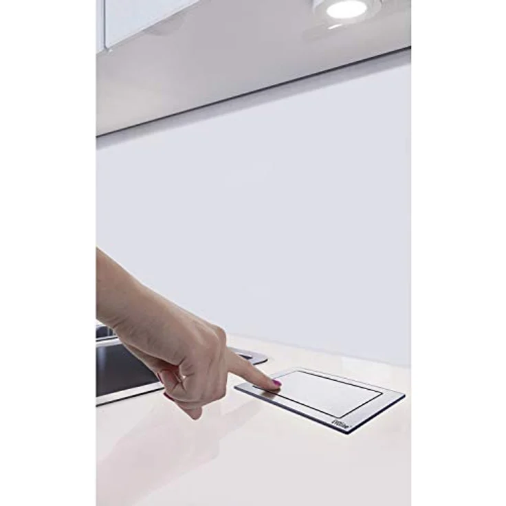 Schulte Steckdose EVOLINE Backflip Glas schwarz, 2 Steckdosen, 1 USB Typ C – Bild 5