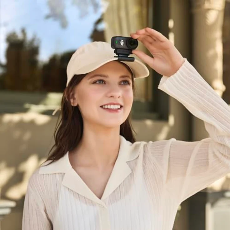 DJI Osmo Nano, Action Cam mit 128GB, 4K/60fps Video und ultra-weitem 143° Sichtfeld, Schwarz – Bild 10