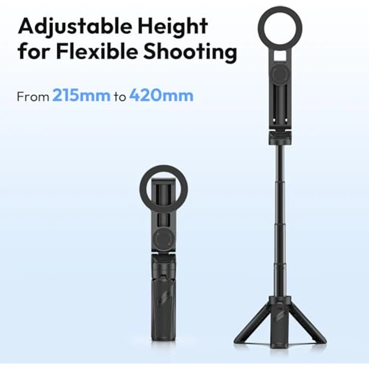 Ulanzi JJ03 Magnetic Tripod, Stativ mit magnetischer Halterung für Smartphones und Kameras – Bild 7