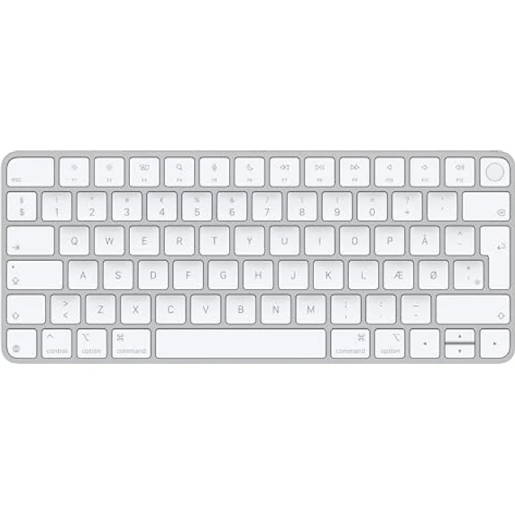 Apple Magic Keyboard mit Touch ID für Mac mit Apple Chip – Kabellos, wiederaufladbar, USB-C, Dänisch – Bild 1