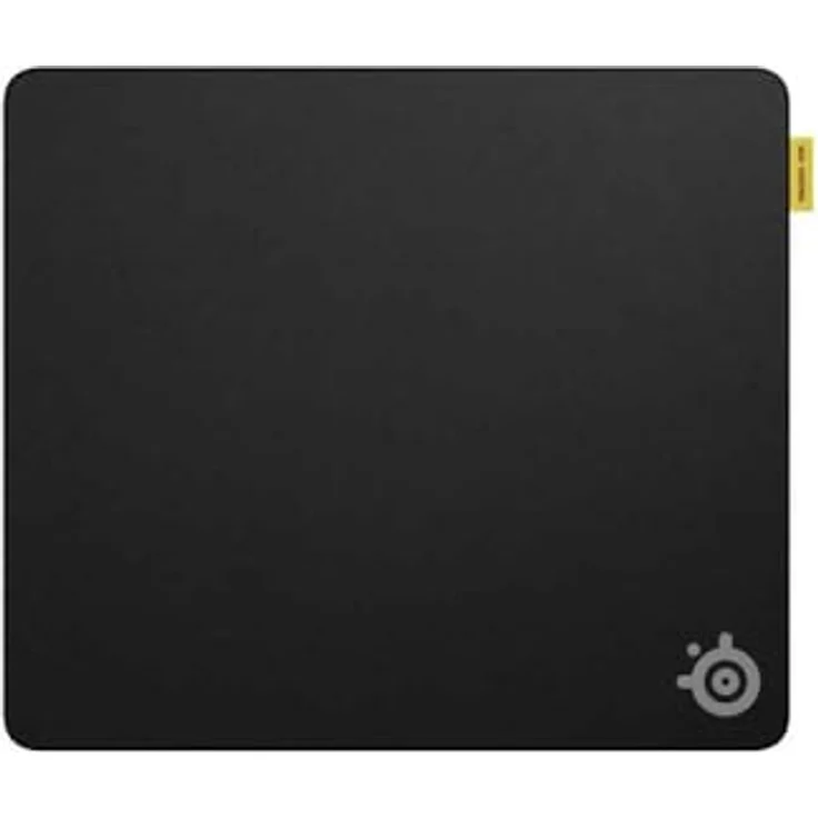 SteelSeries QcK L Performance Control Gaming-Mauspad, extra dichte 3,5 mm dicke Basis, mikrostrukturierte Oberfläche für Präzision, flache Kantennähte, rutschfeste Neopren-Gummiunterseite, Größe 490 x 420 mm für FPS, MOBAs, RTS, MMO – Bild 1