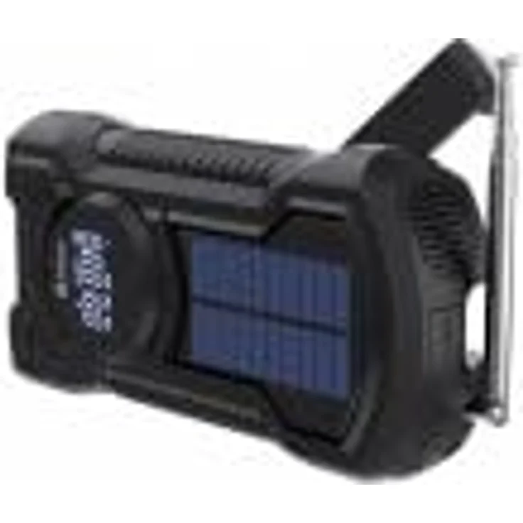 Sandberg Survivor Radio All-in1 5000, Powerbank mit 5000 mAh, Bluetooth-Lautsprecher und Solaraufladung, Schwarz – Bild 4