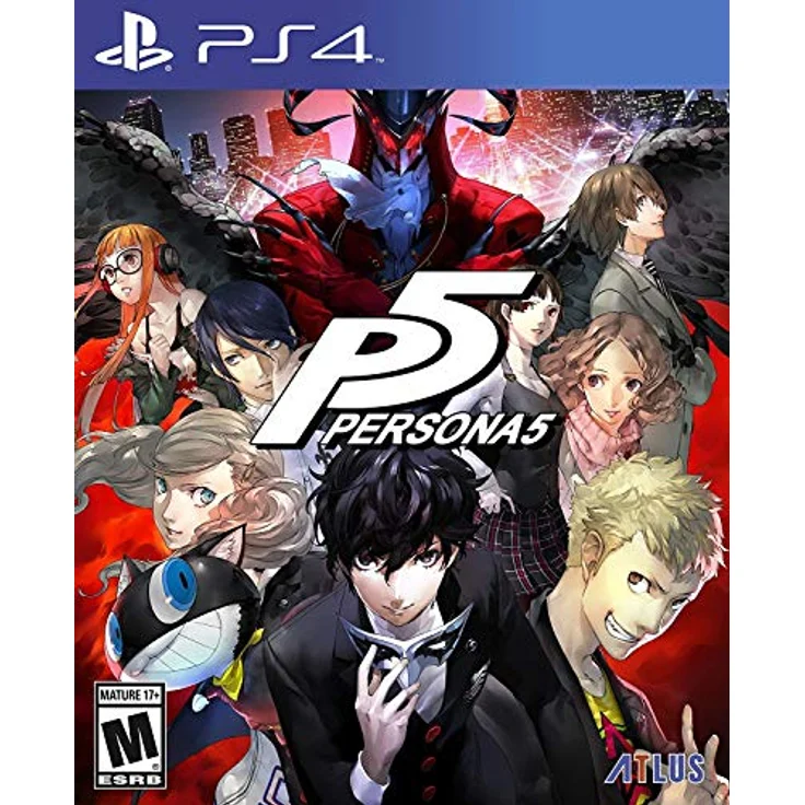 Atlus Persona 5 - Standard Edition - PS4, japanisches Rollenspiel mit anime-inspirierten Charakteren und Acid Jazz Soundtrack – Bild 1