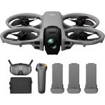DJI Avata 360 Motion Fly More Combo, 360°-Drohne mit 1-Zoll-8K-Video, FPV Goggles N3 und RC Motion 3, integrierter Propellerschutz, 3 Akkus