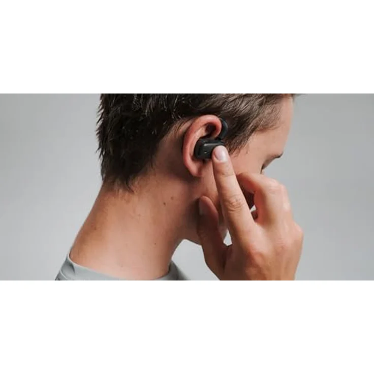  Teufel AIRY OPEN TWS - Open-Ear Bluetooth-Kopfhörer, 20h Spielzeit, ideal für Outdoor & Radfahren, Schwarz – Bild 5