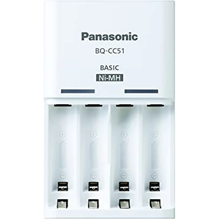 Panasonic eneloop,K-KJ15MCC40E Ladegerät mit 4x eneloop AA, für 2-4 Ni-MH Akkus AA-AAA – Bild 3