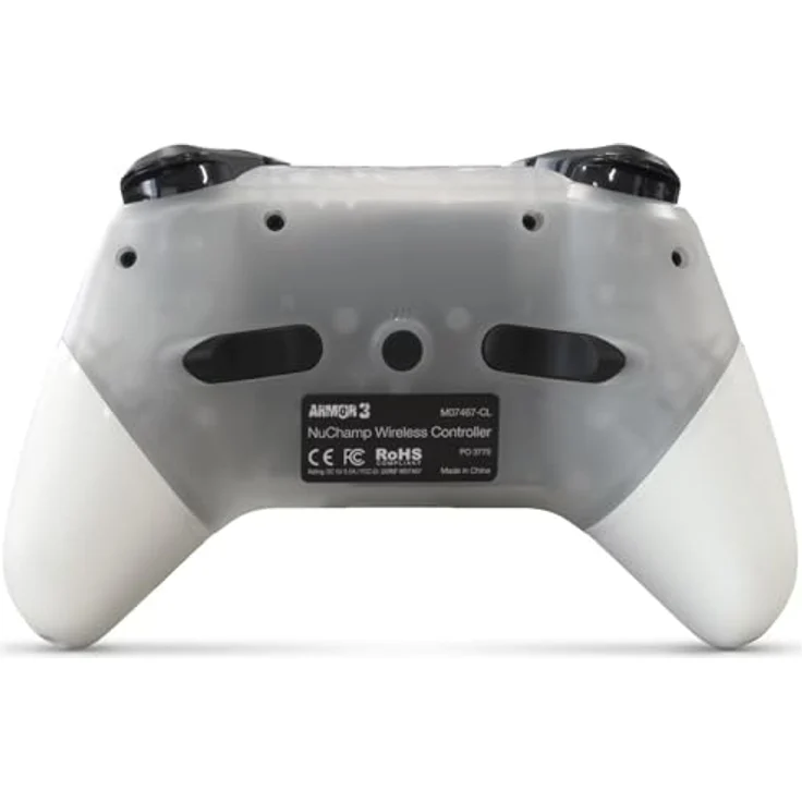Hyperkin NuChamp Light Up LED, kabelloser Gaming Controller für Nintendo Switch, transparent mit wiederverwendbaren Pro-Paddle-Tasten und 8-10 Stunden Spielzeit – Bild 4