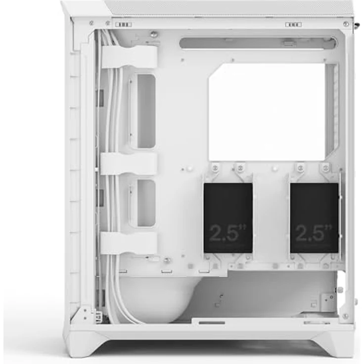 Fractal Design Meshify 3 White TG Clear, Midi-Tower PC-Gehäuse für E-ATX, Tempered Glass, 3x 140-mm-Lüfter, weiß – Bild 9