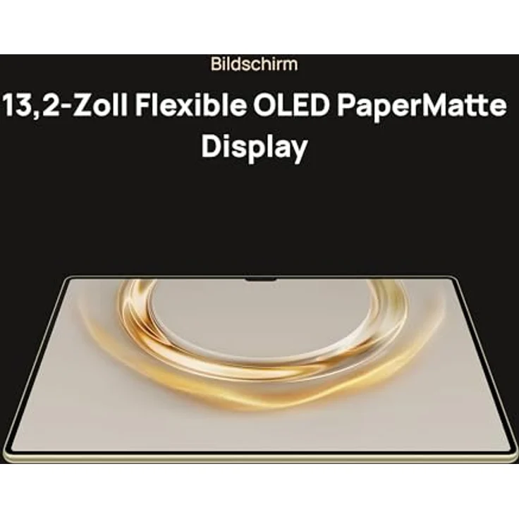HUAWEI MatePad Pro 13,2-Zoll 2025, Tablet, 12 GB + 512 GB, Golden, Flexible OLED PaperMatte Display, DE-Version Tastatur mit Touchpad, WiFi, PC-Niveau Notes, 10100 mAh Akku – Bild 2