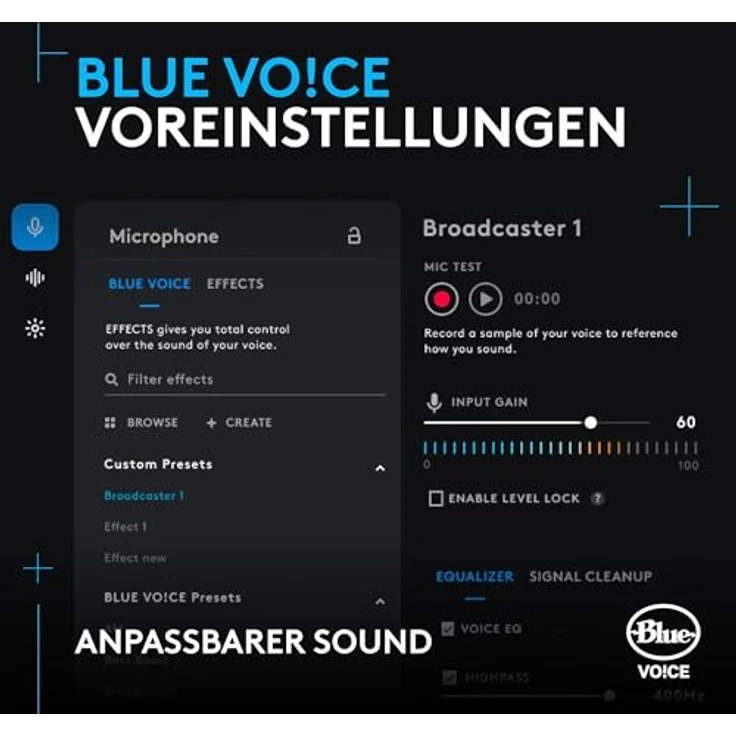 Logitech G Yeti Orb Gaming-Kondensatormikrofon mit RGB und LIGHTSYNC, USB-Mikrofon zum Streaming, Niere, USB- Plug-and-Play für PC/Mac – Schwarz – Bild 4