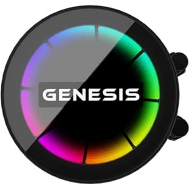 Genesis NLG-2318, CPU Wasserkühler, Schwarz mit hoher Kühlleistung und optimierter Effizienz – Bild 2