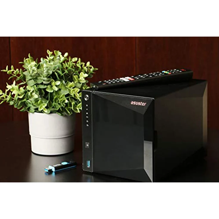 ASUSTOR AS3304T Drivestor 4 Pro NAS Server Realtek RTD1296 Quad-Core 1,4 GHz (2GB DDR4, 2,5 Gb Ethernet) – Bild 2