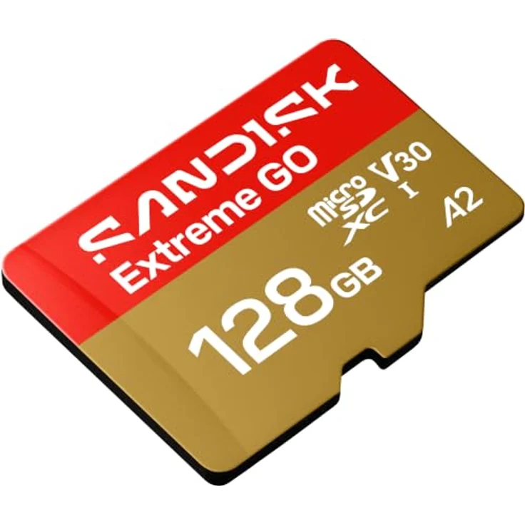 SanDisk Extreme Go, microSDHC UHS-I, 128 GB, A2, V30, UHS-I U3 – Bild 2