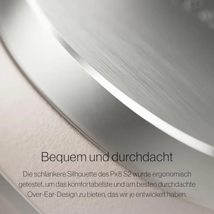 Bowers & Wilkins Px8 S2 High-End-Kopfhörer mit ANC, aptX Lossless, 40 mm Treibern & Luxusdesign aus Nappaleder – Bild 8