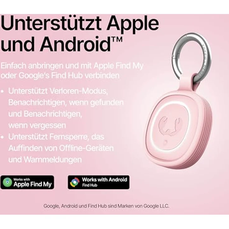 Hama Schlüsselfinder 4er Set, Bluetooth Item Finder für Apple "Wo ist"-App, Weiß – Bild 4