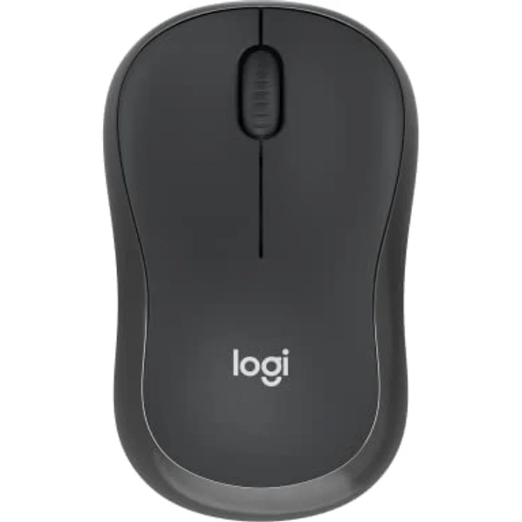 Logitech M240 Silent Bluetooth Maus, Kabellos, Kompakt, Mobil, Smooth Tracking, 18-Monate-Batterie, für Windows, macOS, ChromeOS, kompatibel mit PC, Mac, Laptop, Tablets - Graphit – Bild 1